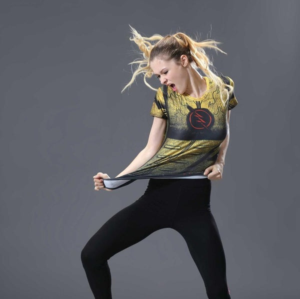 Women T-shirt Bodys Marvel Captain America/batman/spiderman