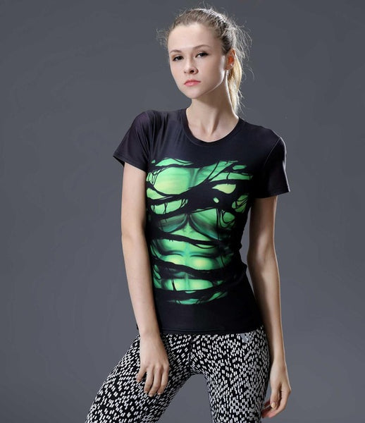 Women T-shirt Bodys Marvel Captain America/batman/spiderman