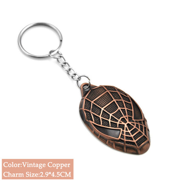 Superhero Batman spider man iron men Keychain