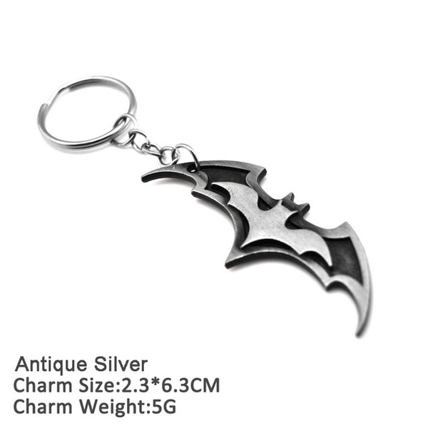 Superhero Batman spider man iron men Keychain