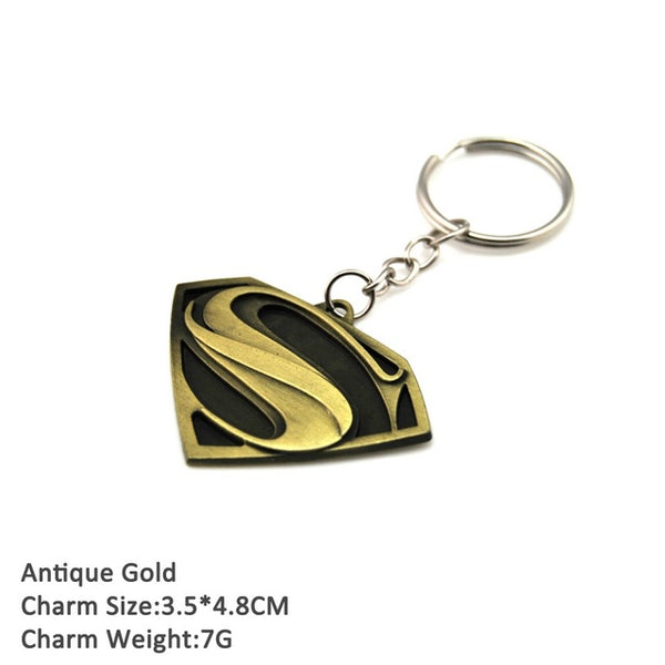 Superhero Batman spider man iron men Keychain