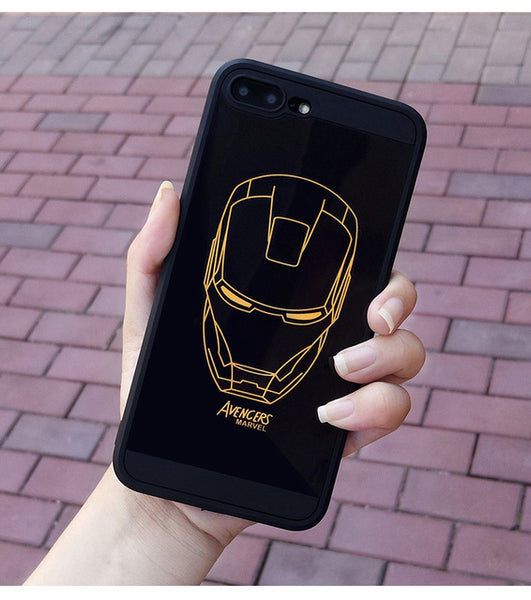 Marvel case for iphone 6 6plus 6s plus 7 7plus 8 X