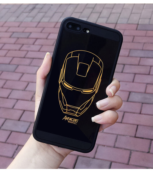 Marvel case for iphone 6 6plus 6s plus 7 7plus 8 X