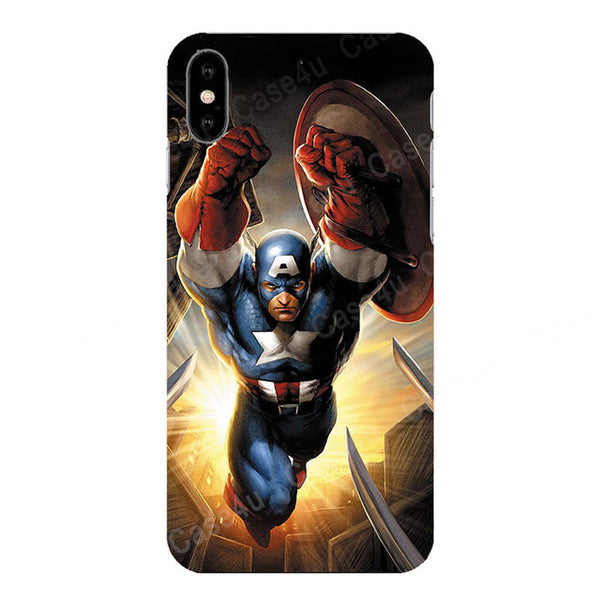 Marvel Avengers Superhero Case for iPhone 6 6s 7 8 Plus X 10