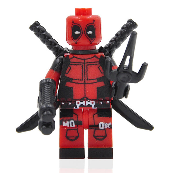 Marvel DC Single Sale Superhero Figure Deadshot Deathstroke Iceman Nightwing MK2 Building Blocks Model Bricks Toys