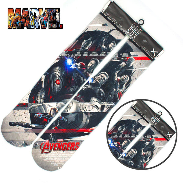 Marvel Captain America High Socks 02