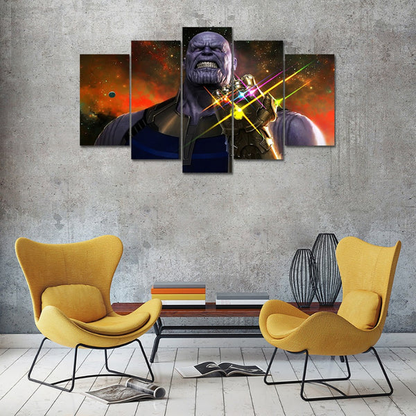 5 pieces Movie marvel avengers Infinity War poster Canvas print painting Home Decoration wall art picture for living room F1893