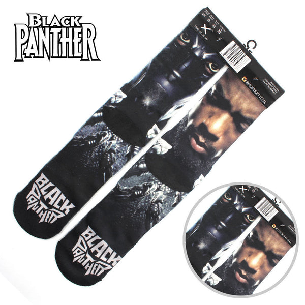 Marvel Black Panther High Socks 01